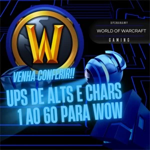 Upo alts do 1 ao 50 ou 60 (wow) - Blizzard