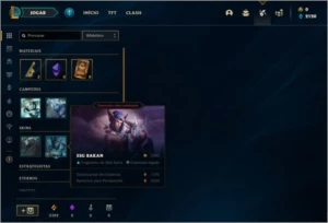 Conta ouro 4  Baratinha com 22 Champs - League of Legends LOL