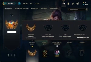Conta ouro 4  Baratinha com 22 Champs - League of Legends LOL