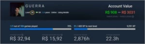 Conta Steam com MUITOS jogos