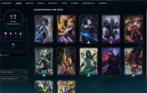 Conto do lol com skins mitica - League of Legends