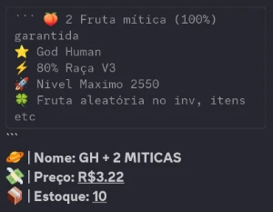 Fornecedores de acc Blox fruit