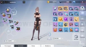 Conta Tower Of fantasy 14 SSR + CAIXA SSR + 288 Ouro negro - Outros