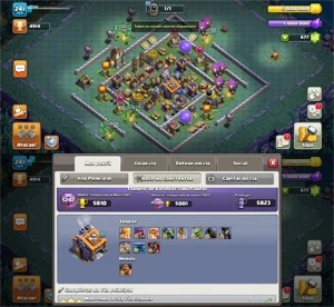CV14 FULL TH14 100% 31 SKINS DADOS DE CRIAÇÃO - Clash of Clans