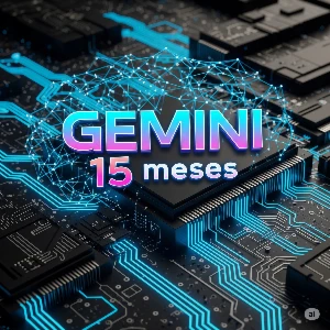 15 Meses de Gemini + Gemini Advanced (com Veo3) - Assinaturas e Premium