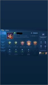 Conta ÉPICO mobile Legends barato