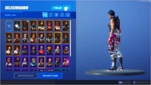 Conta Fortnite S1, S2, S4, S5, S6 + 2k VBUCKS