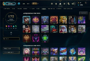 🔥 Conta LoL com Passe do Faker + LeBlanc Hall of Legends (B - League of Legends