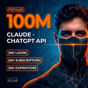 Claude + GPT API 100M Tokens — No Expiration | 30 Images + 2 - Inteligência Artificial