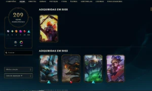 conta lol lvl 533 - League of Legends