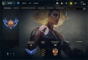 Conta Diamante 4 - Smurf LOL (league of legends) ELOMOON