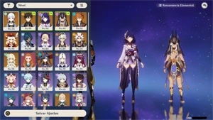 (AMERICA AR57) Cyno, Raiden, Zhongli, Ayaka, Klee, Itto - Genshin Impact