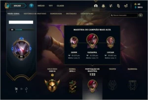 Conta ouro 3 com 17 skins e 53 champs - League of Legends LOL