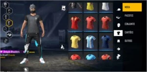 Conta de Free Fire - Level 69 Gemada com 44 salas