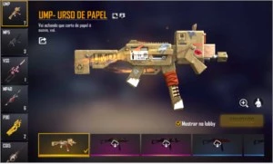 Conta de Free Fire - Level 69 Gemada com 44 salas