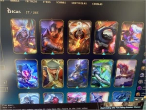 Conta prata 1 com mais de 130 skins - League of Legends LOL
