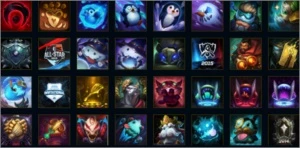 Conta lol, borda diamante, 187 skins - League of Legends