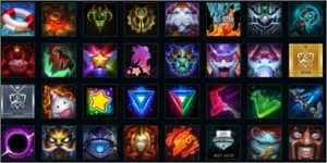 Conta lol, borda diamante, 187 skins - League of Legends