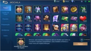Conta de mobile legends barato!