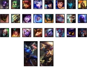Conta de League of Legends 25 campeões / 2 skins/ S6 Bronze LOL