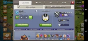 Conta Clash of Clans CV 10