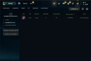Conta Unranked com 21 Champs e 1 Skins + 7 Espolios - League of Legends LOL