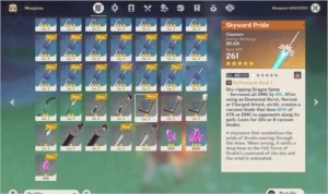 Genshin Impact AR 55 - 5 Characters 5* / 2 Weapons 5*