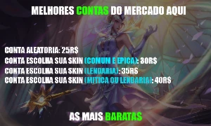 Contas League of Legends - Smurf FULL ACESSO lvl 30 LOL