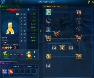 Conta End Game La Dmo Omega Ox, X7, Zeed, Db, Zero Unity - Digimon Masters Online