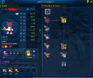 Conta End Game La Dmo Omega Ox, X7, Zeed, Db, Zero Unity - Digimon Masters Online