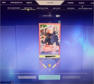 Vendo conta smurf ouro 1 valorant, pronta para a entrega!