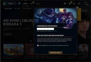 Conta bronze 1 com 25 Champs e 5 Skins -EMAIL NAO CONFIRMADO - League of Legends LOL