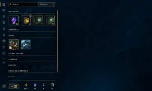 Conta ESM3 Flex/ Plati2 Solo duo 70 Skins/1950 RP - League of Legends LOL