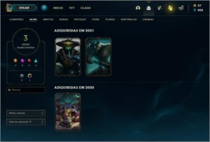 Conta GOLD 1 *** SEM EMAIL CONFIRMADO *** - League of Legends LOL