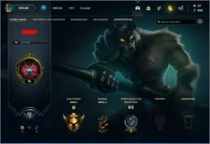 Conta GOLD 1 *** SEM EMAIL CONFIRMADO *** - League of Legends LOL