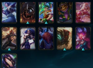 Conta LoL plat 4 flex/prata 2 solo duo 168 skins - League of Legends