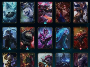 Conta LoL plat 4 flex/prata 2 solo duo 168 skins - League of Legends