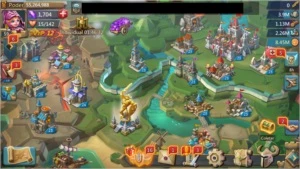 Lords Mobile 55m de poder Lvl25