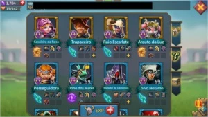 Lords Mobile 55m de poder Lvl25