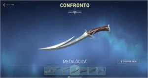 Conta de Valorant com mais de R$ 300  gastos