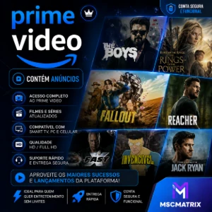 🔥Prime Video 30 Dias 🔥-Estamos On 🟢 - Assinaturas e Premium