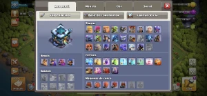 Conta de Clash of Clans+Brawl Stars+Clash Royale
