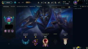 Conta Lol - Platina 4 - 103 Skins - League of Legends