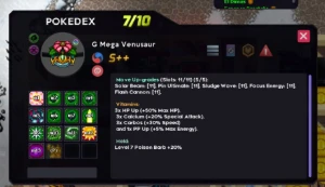 PKMD - Golden venusaur - Tibia