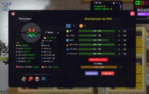 PKMD - Golden venusaur - Tibia