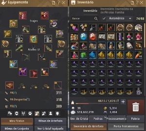 Bdo conta 707gs  Conta não steam - Black Desert