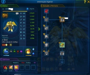 Conta Endgame Ladmo Server Alpha - Digimon Masters Online