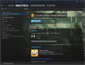 Conta steam avaliada em 255
