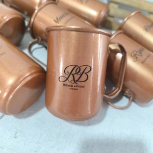 Canecas Moscow Mule 400 ml Personalizadas - Artesanato e Personalizados