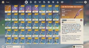 AR10 - Baal + Luz Cortadora de Grama + Keqing + 22 tiros - Genshin Impact